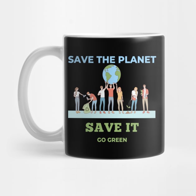 Save the planet by TeeCent